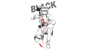 Four black and white anime illustration hd wallpaper wallpaper flare. Cells At Work Code Black Female White Blood Cell Hd 4k Wallpaper 5 3026