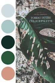 Pin By Sydney Roach Designs On Beachy Boho Color Palettes That Inspire Me Tropical Home Decor Tropical Decor Green Colour Palette