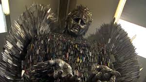 The official instagram account for #knivesout. 100 000 Weapons Turned Into Knife Angel Sculpture Bbc News
