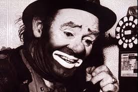 This is a rare photo of Emmett caught with a smile