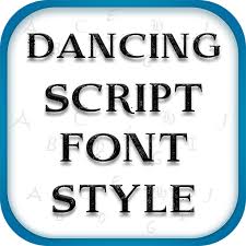 The subfamily is bold italic. Dancing Script Font Style Apk 1 0 Download Apk Latest Version