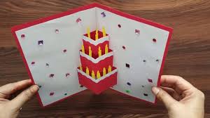 The playful pets suite from stampin' up! Diy Cake Pop Up Card For Birthday Easy 3d Cards Beautiful Handmade Birthday Greeting Card Youtube