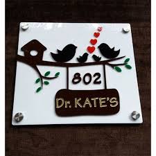 Dr Kate Acrylic Name Plate Name Plate Design Name Plate Name Plates For Home