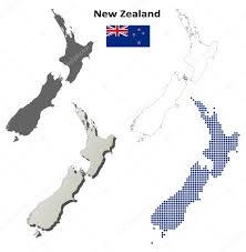 Karten von inseln von neuseeland. Vektorgrafiken Neuseeland Karte Gliederung Vektorbilder Neuseeland Karte Gliederung Depositphotos