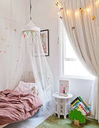 Harper S Bedroom Is On The Ground Floor In The Old Part Of The House The Ikea Minnen Bed Is Dressed With Bed Deco Chambre Enfant Chambre Enfant Chambre Bebe