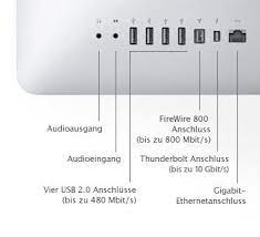 Damit ist er unser bisher schnellster imac und bis zu 70 % schneller als die vorgängergeneration. Imac 21 5 Zoll Mitte 2011 Technische Daten