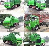 Pabrik Daur Ulang Diesel 6 Roda Pindah Truk Sampah - Cina ...