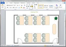 seating plan templates for word