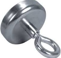 1 EYE BOLT Neodymium Hook Magnet - Holds 165 lbs - Neodymium Magnet