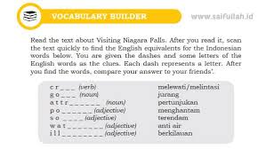 Kunci Jawaban Soal Bahasa Inggris Chapter 5 Halaman 70 Kelas 10 Vocabulary Builder Saifullah Id
