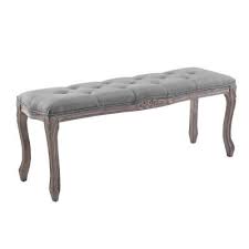 Shop our selection of bedroom benches online at cymax. Modway Gray Bedroom Benches Bedroom Furniture The Home Depot
