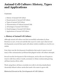 Check spelling or type a new query. Animal Cell Culture Print Cell Culture Growth Medium