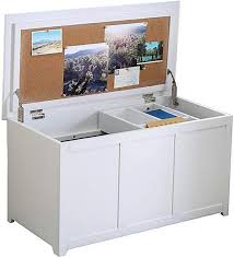 You can always add or reconfigure. Amazonsmile Lateral File Cabinet Trunk With Multi Storage 3 Compartments Cork Board School Sup Filing Cabinet Storage Storage Ottoman Bench Wood Storage Bench