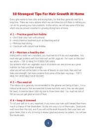 Final tips to grow healthy hair long and strong. 10 Strongest Tips For Hair Growth At Home Hair Healthy Diet