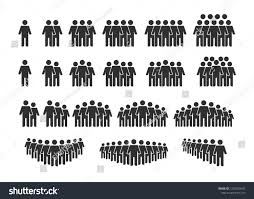 Black And White Icons People Set Of People Icons Person Work Group Team Vector Illustration Isolated On White Background Ad People Icon Photography Products Industrial Photography