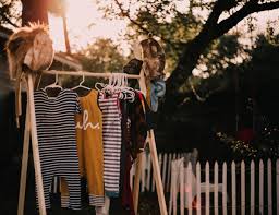 An easy way to accomplish this is to make a clothes rack to hang the clothes on as you take them out of the dryer. Diy How To Make A Wooden Clothing Rack For Your Toddler The Autism Cafe