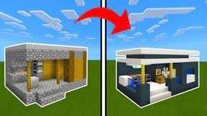 Maybe you would like to learn more about one of these? Minecraft Tutorial How To Transform A Small Village House Into A Modern House Youtube