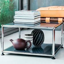 Table basse carrée USM Haller Couleurs USM Vert