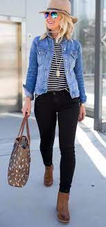 42 Totally Cool Winter Skinny Jean Outfits Ideas Wear4trend Looks Looks Com Jaqueta Jeans Looks Com Jaqueta