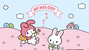 ?, mai merodi) is a white rabbit from the japanese characterization company sanrio. My Melody Hd Kawaii Wallpapers Hd Wallpapers Id 49005