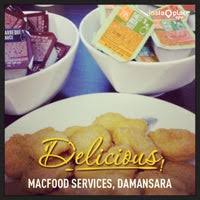 To focus on any problem encountered at any time of the day. Macfood Services Subang Jaya Selangor