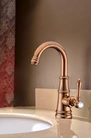 Misturador Monocomando Rose Gold Red Gold Cobre Estilo Classico Para Banheiro E Lavabo Torneira C Torneira Banheiro Torneira Torneira Monocomando Banheiro