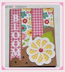 A bunny punch and patterned paper. 18 Diy Spring Card Ideas Scrapbooking Store