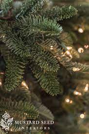 A Reliable Realistic Noble Fir Miss Mustard Seed Realistic Christmas Trees Noble Fir Christmas Tree Balsam Hill Christmas Tree