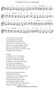 It is a blessing because when you have interest in something, you give all of yourself. Abc A Mother S Love Is A Blessing Trillian Mit Edu Jc Music Abc Ireland Song 0000