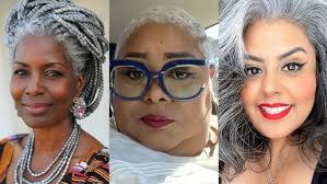 Sharp Salt And Pepper Hair styles Ideas For Matured BlackWomen