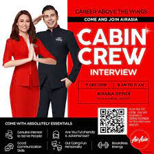 20 may 2021 job description • to be the main person in charge to. Airasia Cabin Crew Walk In Interview Kota Kinabalu December 2018 Better Aviation