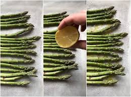 Asperges Vertes Roties Au Four Torchons Serviettes Asparagus Food Recipes