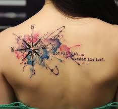 A promise to stay on course, and not to lose sight of your goals. 1001 Ideas For A Beautiful And Meaningful Compass Tattoo