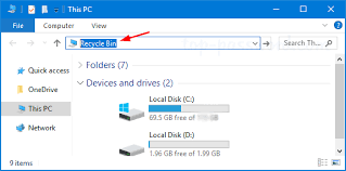 7 Ways To Open Recycle Bin In Windows 10 Password Recovery