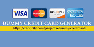 Generate Valid Credit Card Numbers Credit Card Numbers Credit Card Info Free Visa Card