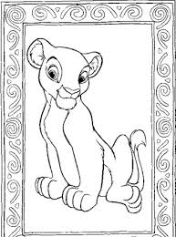 Simba lion king colouring pages. Lion King Coloring Page Nala All Kids Network