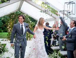 Took me a minute to get it together, but at long last, for those who have requested, a little look inside the best day of our lives. Gwyneth Paltrow Brad Falchuk Wedding Gp X Brad Tie The Knot Goop