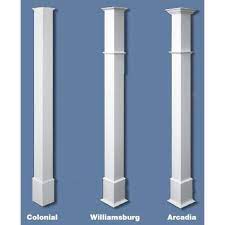 Another benefit of using wood posts for a restoration that involves a porch is the ability to customize designs and add additional millwork to your preferred post style. 7 Columns Ideas Porch Columns Column Porch