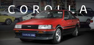 Toyota corolla yaris auris egypt. Heritage Series Evolution Of Toyota Corolla