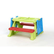 Play Day Kids Plastic Play Table Walmart Com In 2020 Activity Table Play Table Kids Activity Table