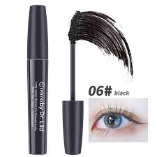 Organic, Gluten-Free, Hypoallergenic Long Lashes Mascara for Dramatic Looks - Carbon Black, Brown, Blue, Purple and Red Mascara, #1 Brown