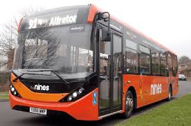 She recently relaunched her youtube channel by the same name: Ayearofbuses 91 The Nines Derby Mansfield Transport Designed