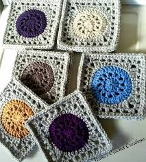 This pattern is for the square and for the triangle with brief descriptions on how to assemble them to get a sweater and toilet paper holder. Nana S Granny Wheel Square Free Granny Square Crochet Pattern Crochet Square Patterns Crochet Patterns