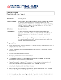 In most cases, you don't require a college degree to become a real estate agent, but it does help potential career job seekers stay competitive. Job Description Real Estate Broker Agent How To Create A Job Description Real Estate Broker Job Description Template Real Estate Agent Job Business Template