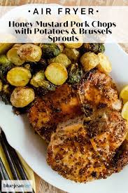 Honey Mustard Pork Chops Blue Jean Chef Meredith Laurence Recipe Mustard Pork Chops Honey Mustard Pork Chops Pork Chop Side Dishes