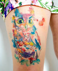 Here is a double exposure owl tattoo that shows an owl silhouette and a man looking at the night sky. 100 Beautiful Owl Tattoos With Meanings And Ideas Body Art Guru