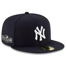 Men S New Era Navy New York Yankees 2020 Postseason Side Patch 59fifty Fitted Hat Fitted Hats Yankees Fitted Hat New York Yankees