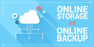 cloud storage vs online backup whats the difference