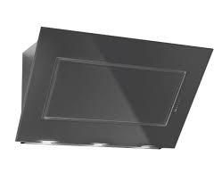 Falmec Hotte Murale Quasar Gris Anthracite 90 Cm Acier Inox Verre Myareadesign It