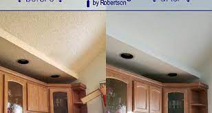 Textured popcorn ceilings were somehow popular back in the 1960s and '70s, and surprisingly they're still being applied today, especially in here's how in five relatively easy steps: Removing A Popcorn Ceiling Protect Yourself And Your Property West Seneca Chamber Of Commerce